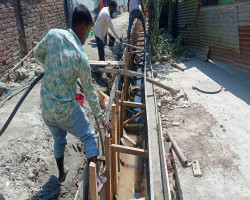 ধানসিড়ি আরসিসি ড্রেন